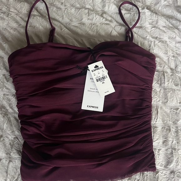 Express Tops - Express Women's Deep Burgundy Camisole